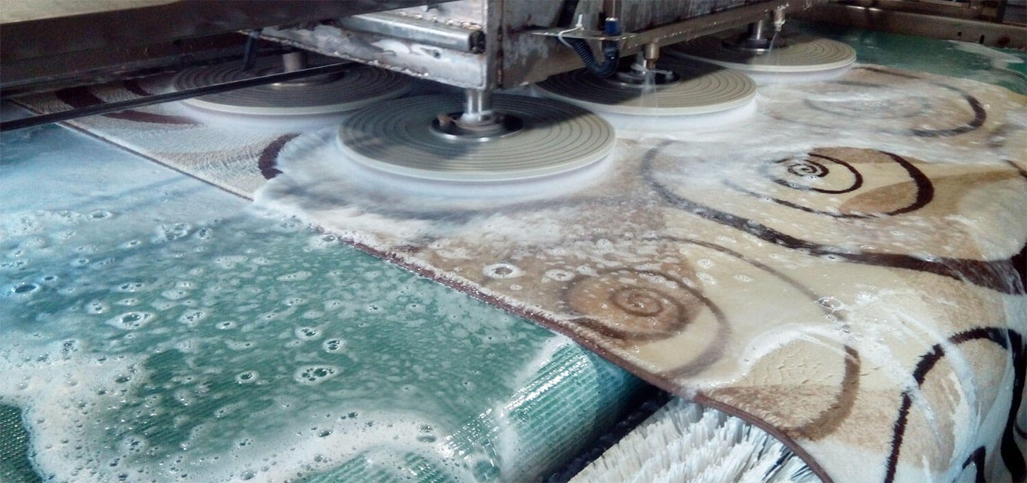 Fabrikada halı yıkama – Öz Nisa İstanbul